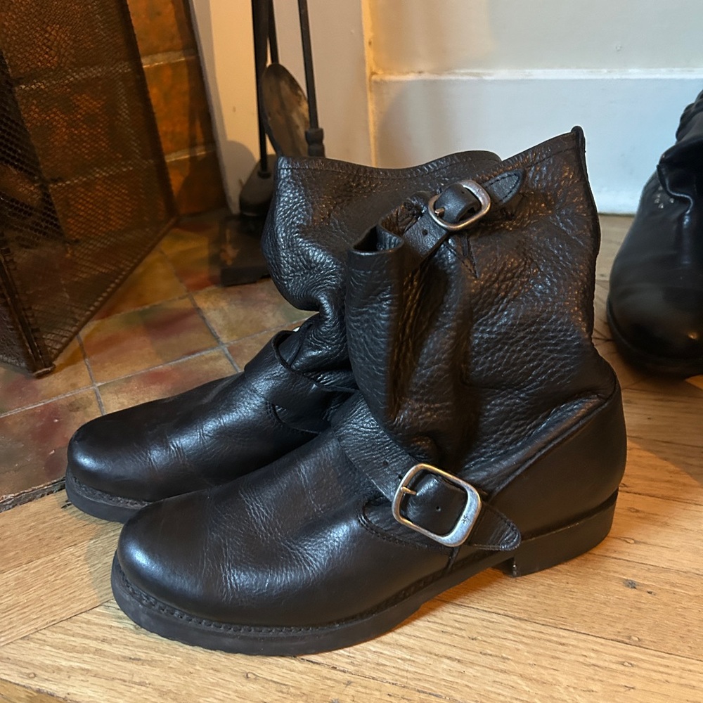 Frye Moto Boots